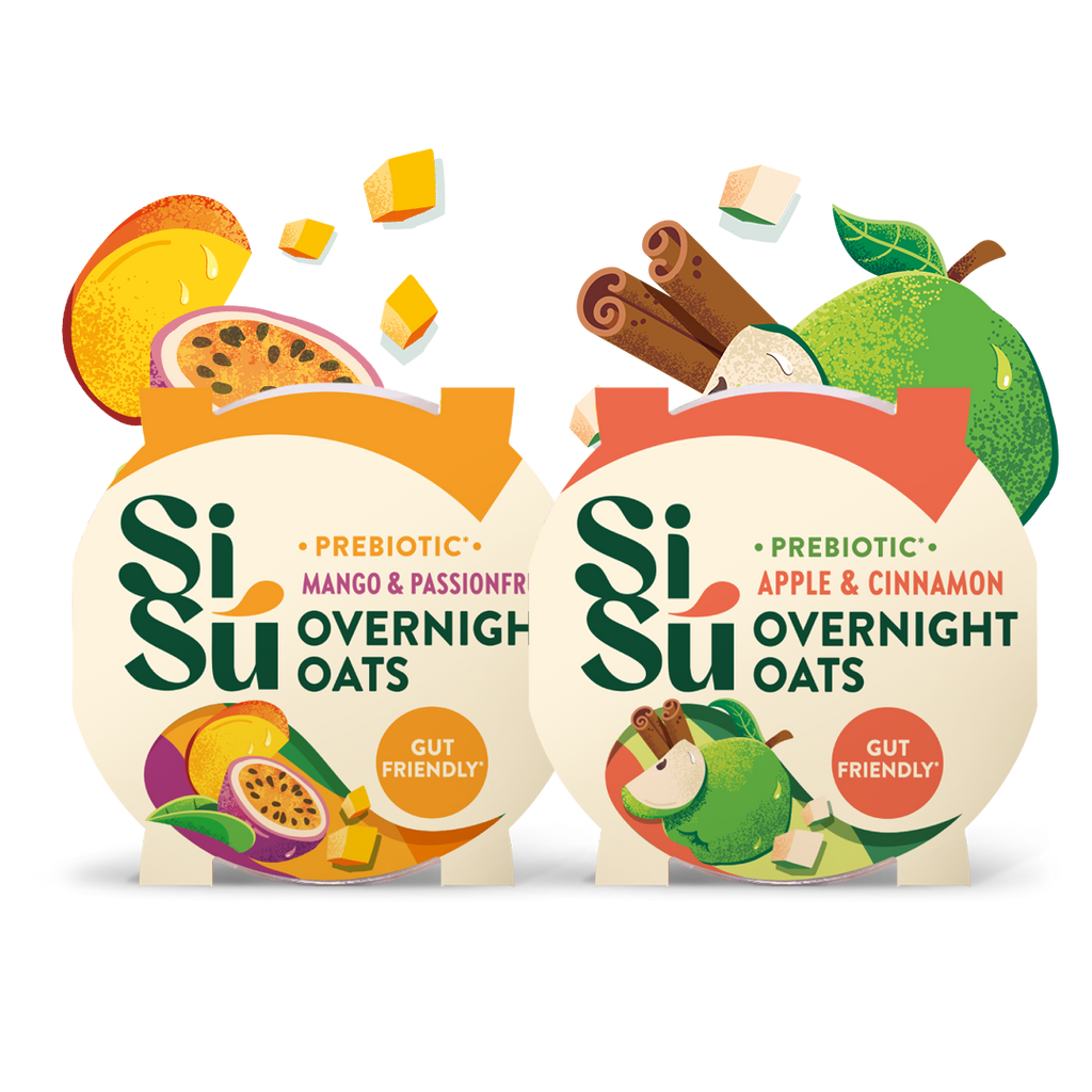SiSu Mixed Overnight Oats (1 case Apple & 1 Case Mango)
