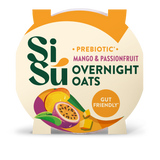 SiSú Prebiotic Mango & Passonfruit Overnight Oats 8 x 160gr
