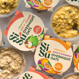 SiSú Prebiotic Mango & Passonfruit Overnight Oats 8 x 160gr